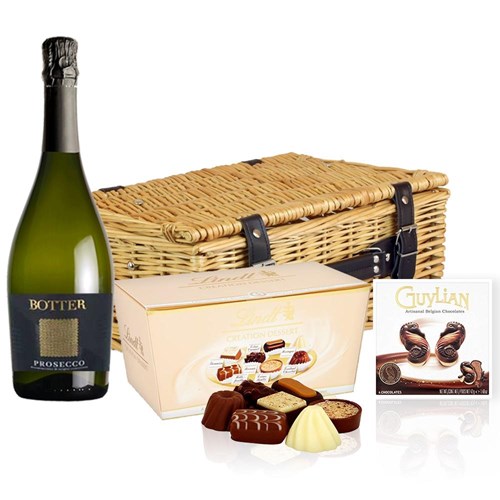 Botter Prosecco 75cl And Chocolates Hamper